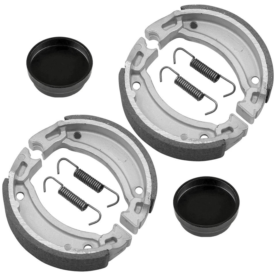 Front Shoes & Rear Brake Pads for Yamaha Moto-4 225 YFM225 1986 1987 1988