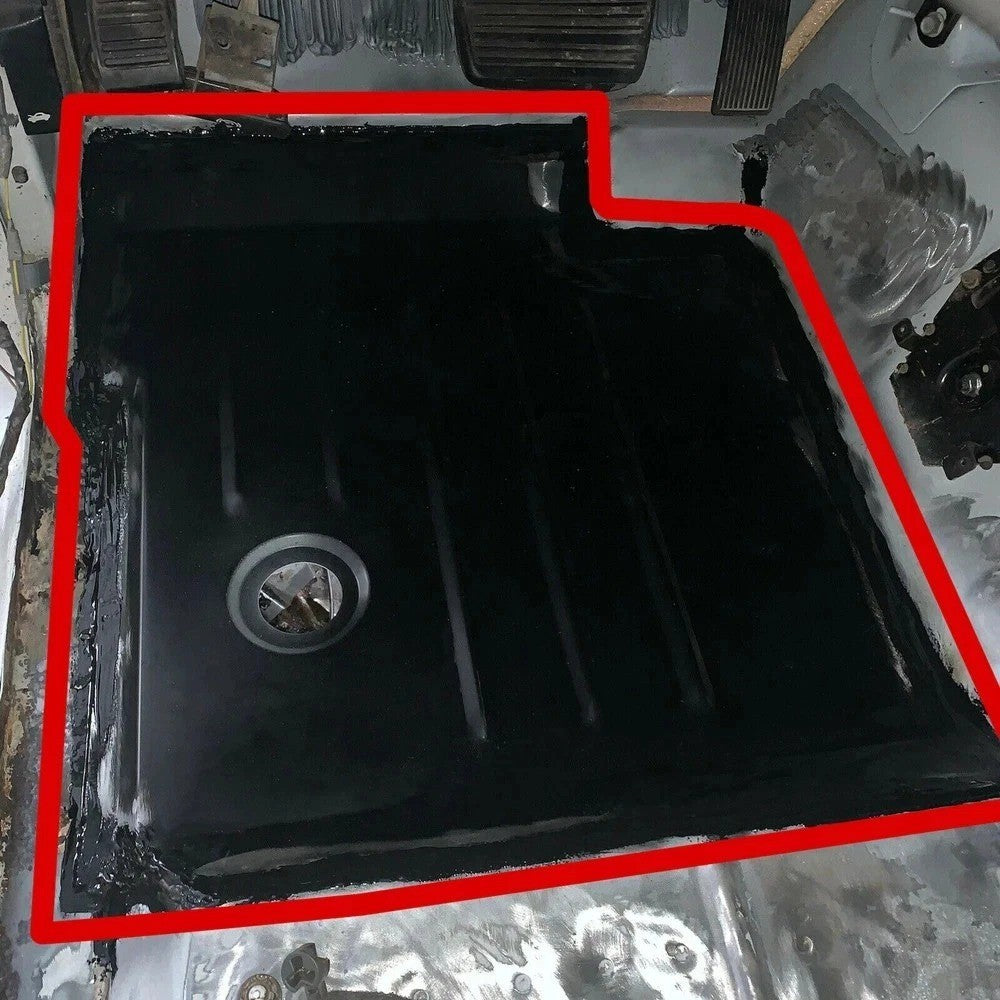 HECASA Cab Floor Pan For 1999-2007 Silverado GMC Sierra - Front Driver Side
