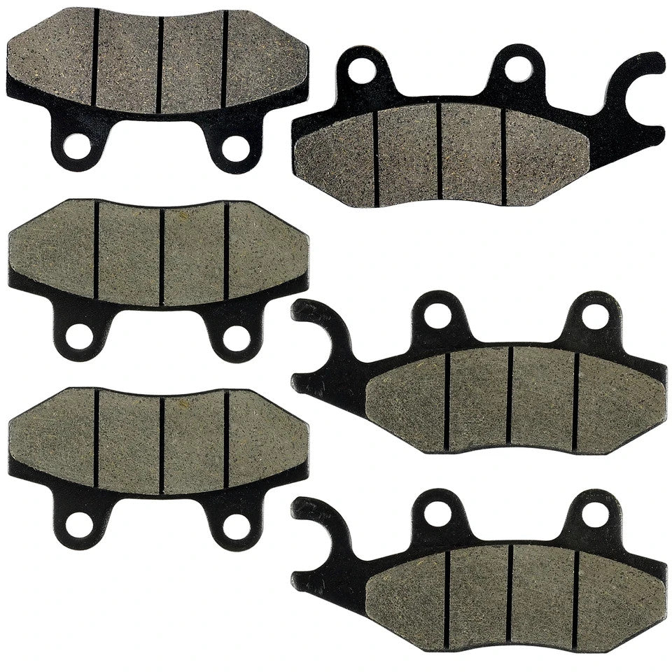 Front And Rear Brake Pads for Can-Am Commander 1000 2011-2017