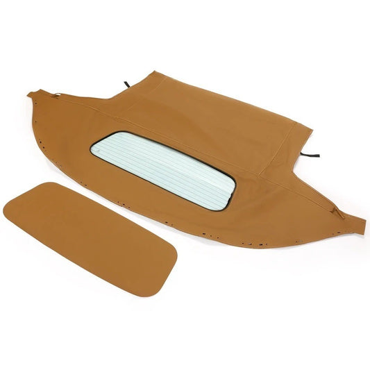 Fits For 90-05 Mazda Miata w/ Heated Glass Window Tan Convertible Soft Top