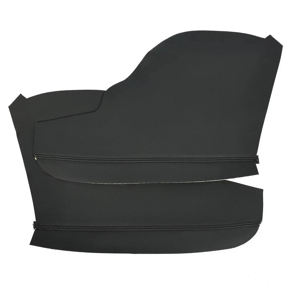 Leather Front Door Panel Armrest Cover Black Fits For 2011-2017 Honda Odyssey