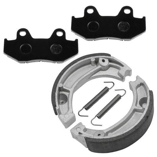 for Honda XR250R 1984 1985 1986 1987 Front Brake Pads & Rear Brake Shoes