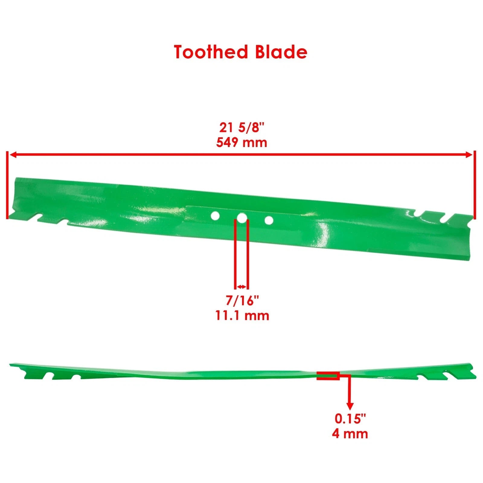 131-4547-03 104-8697-03 108-9764-03 131-4547 22" Deck Gator Blade For Toro