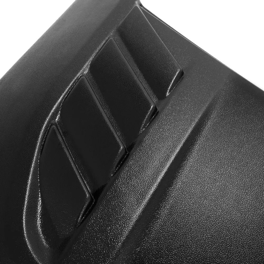 For 2021-2023 Ford Bronco Black Retro Style Hood Scoop Truck Bonnet Vent Trim
