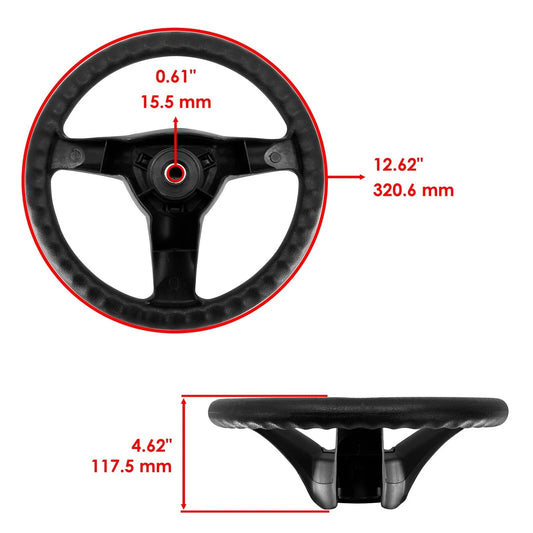 Steering Wheel For John Deere G110 CV730 L100 L105 L107 L108 L110 L111 L118 L120