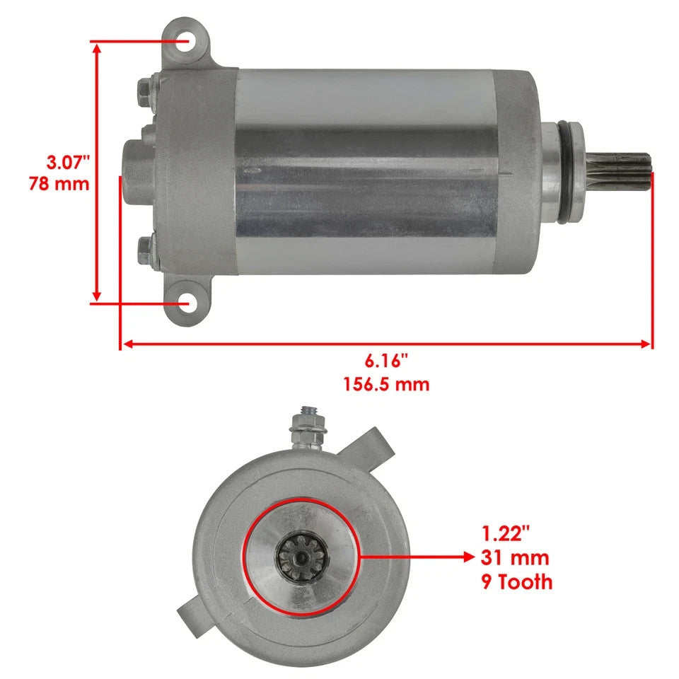 Starter for Kawasaki Bayou 250 KLF250 2003 2004 2005 2006 2007 2008 2009 2010 11