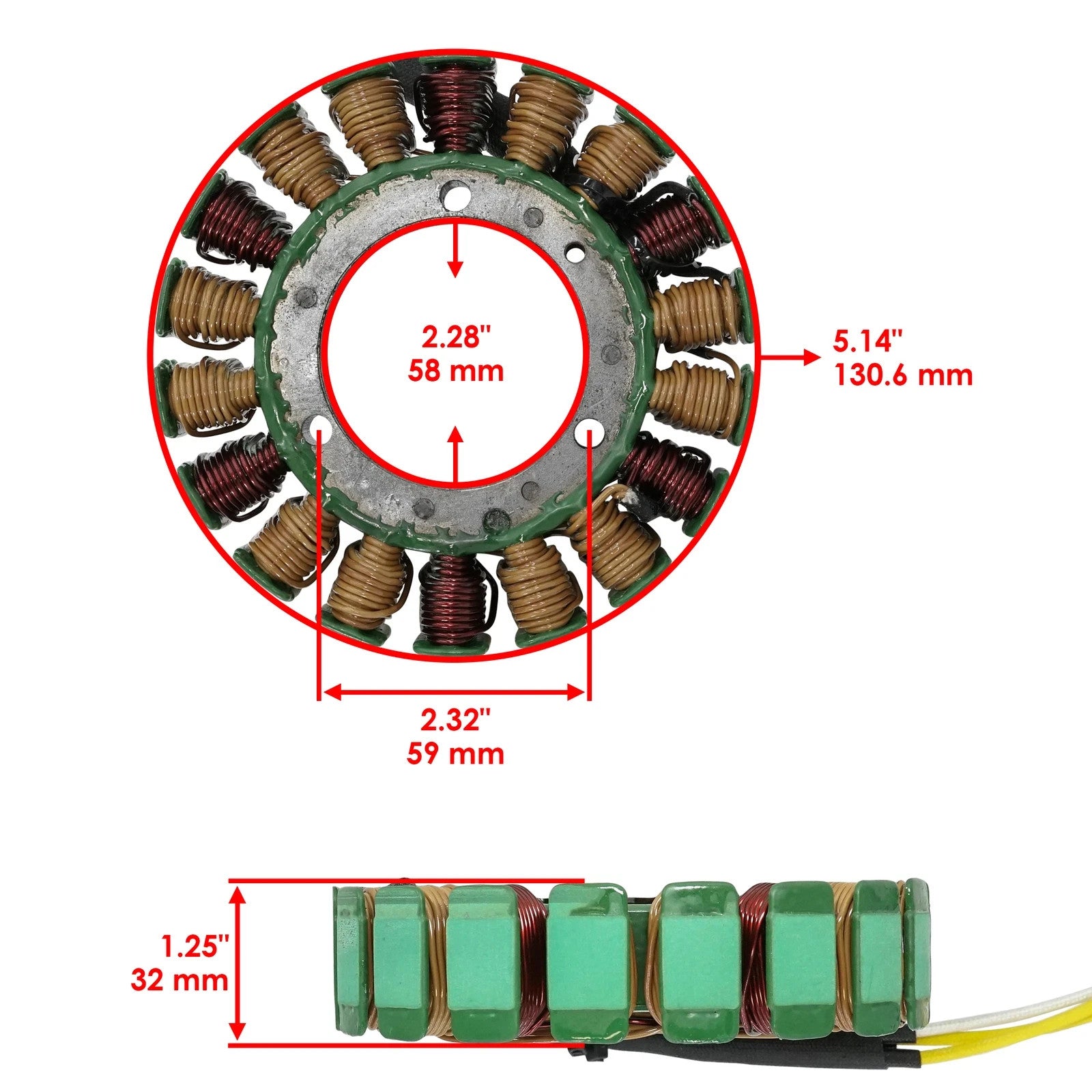 Stator & Gasket for Yamaha XVZ1300Tf Royal Star 1300 Venture