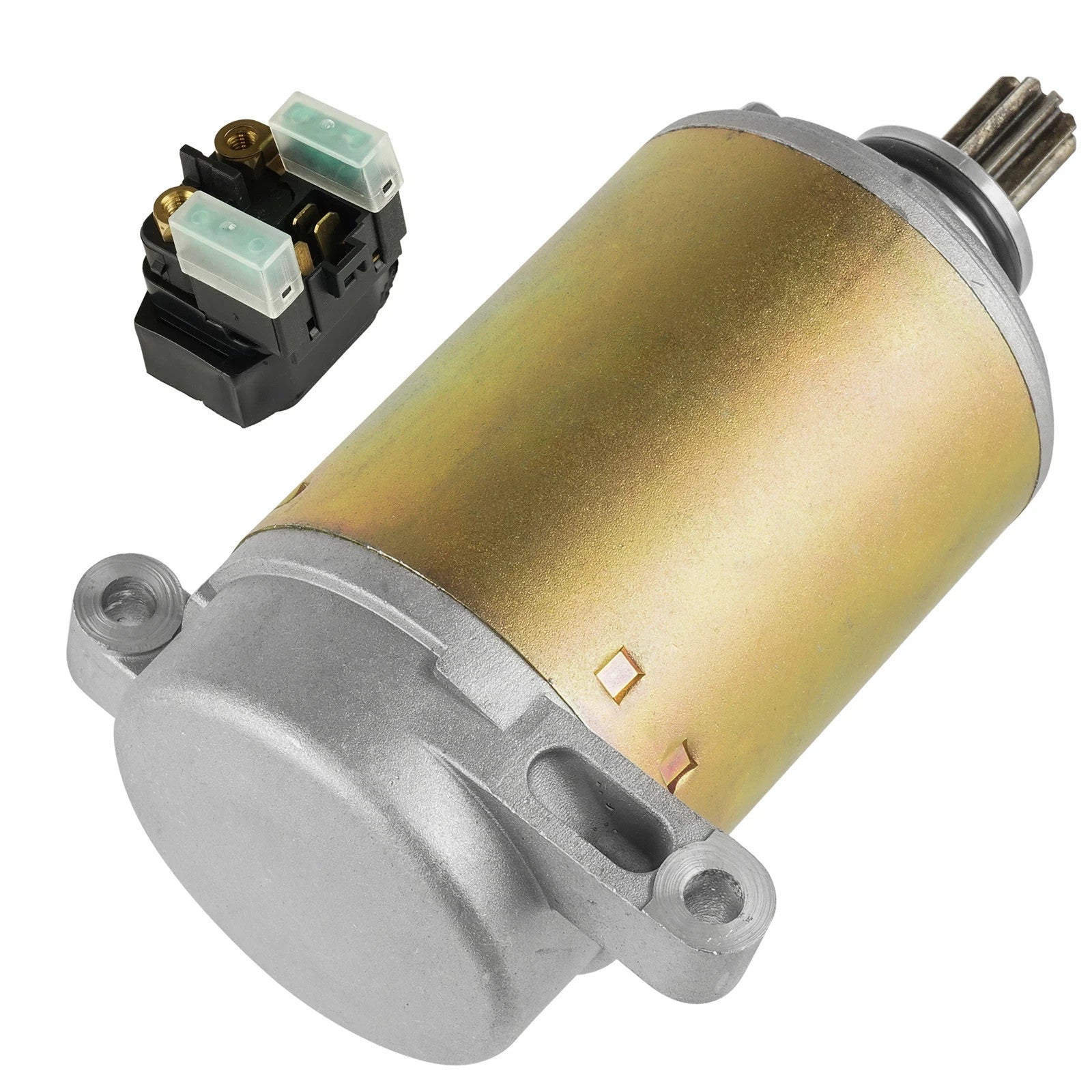 Starter & Relay Solenoid for Yamaha Big Bear 400 YFM400 2000-2012 Atv New