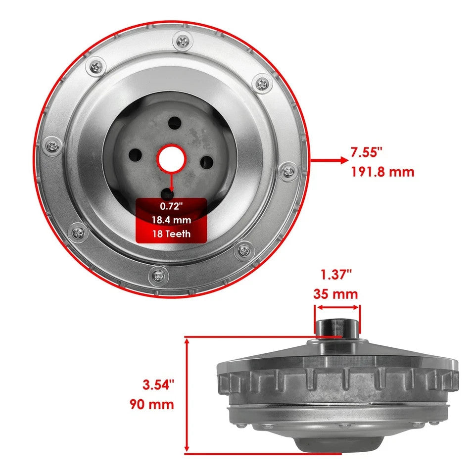 Caltric Primary Drive Clutch Sliding Sheave for Yamaha Viking EPS 2014-2023