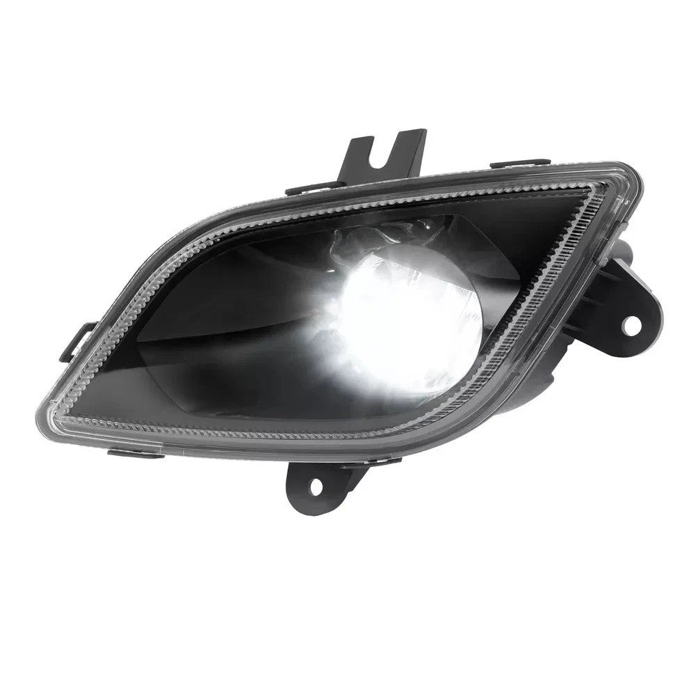 HECASA Left LED Fog Light For Freightliner Cascadia 2018-2024 Black Driving Lamp