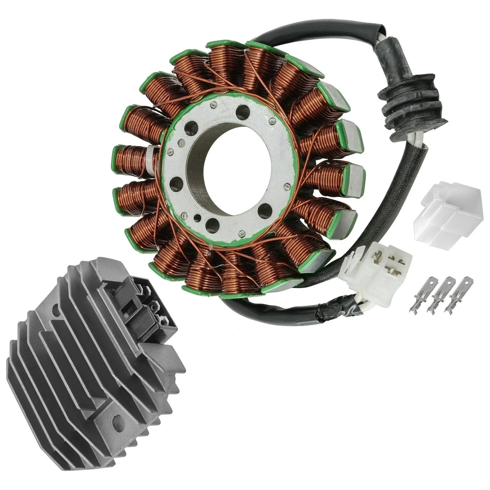 Stator & Regulator Rectifier For Yamaha R6S YZFR600S YZF-R6S YZF-R600S 2004-2009