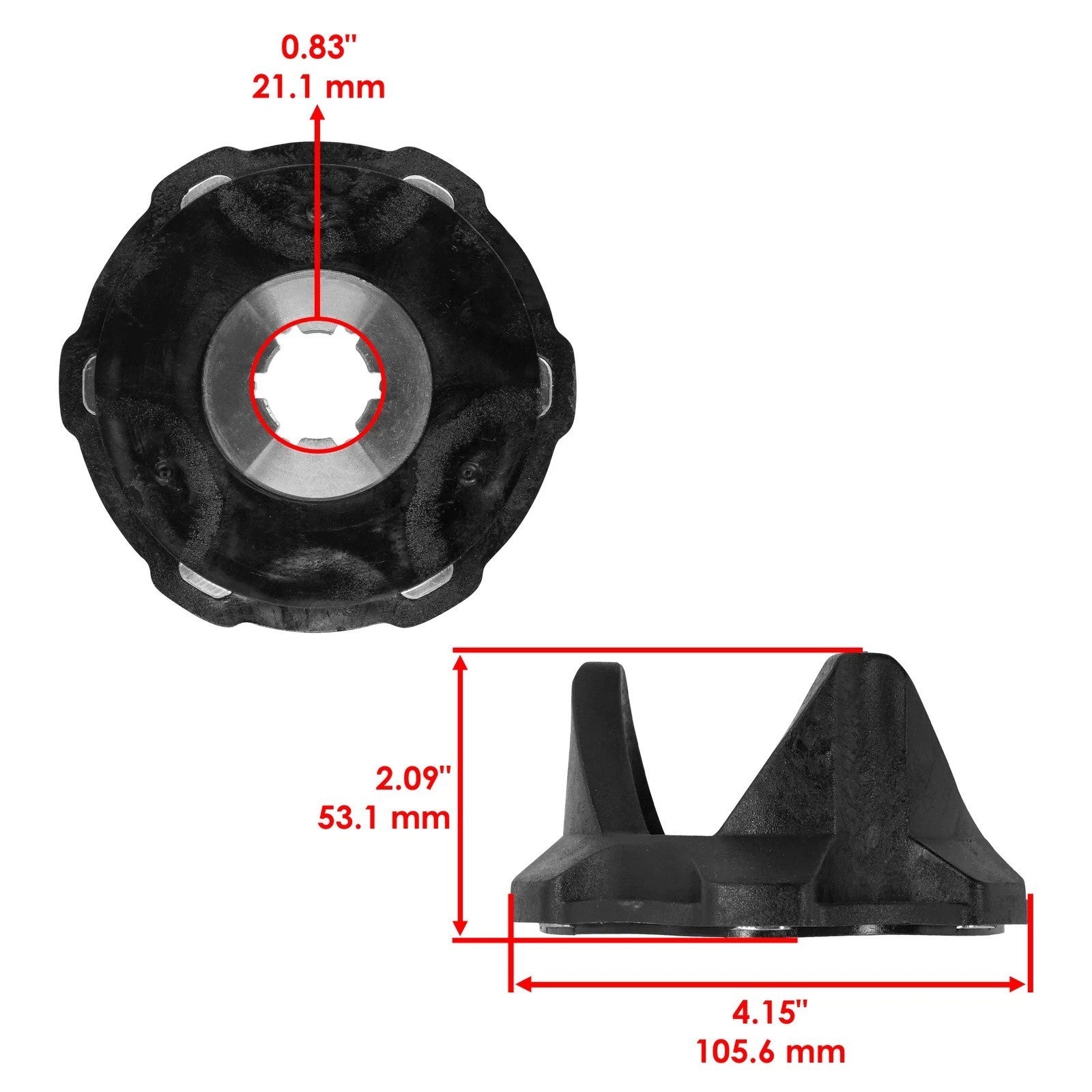 Clutch Cvt Driven Pulley Cam Helix For Can-Am Renegade 500 EFI 2008 2009-2015