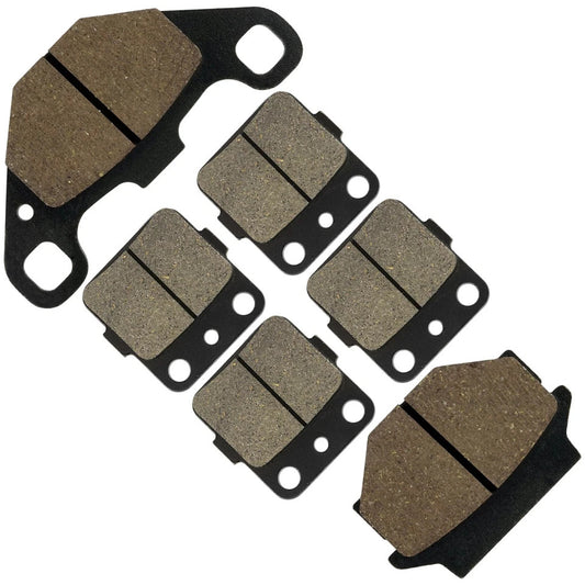 for Suzuki LT-F500F LTF500F Vinson 500 4WD 2004-2008 Front & Rear Brake Pads