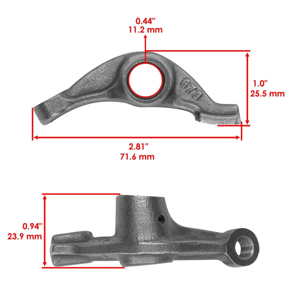 Engine Camshaft & Valve Rocker Arms For Honda Sportrax 400 TRX400EX 1999-2007