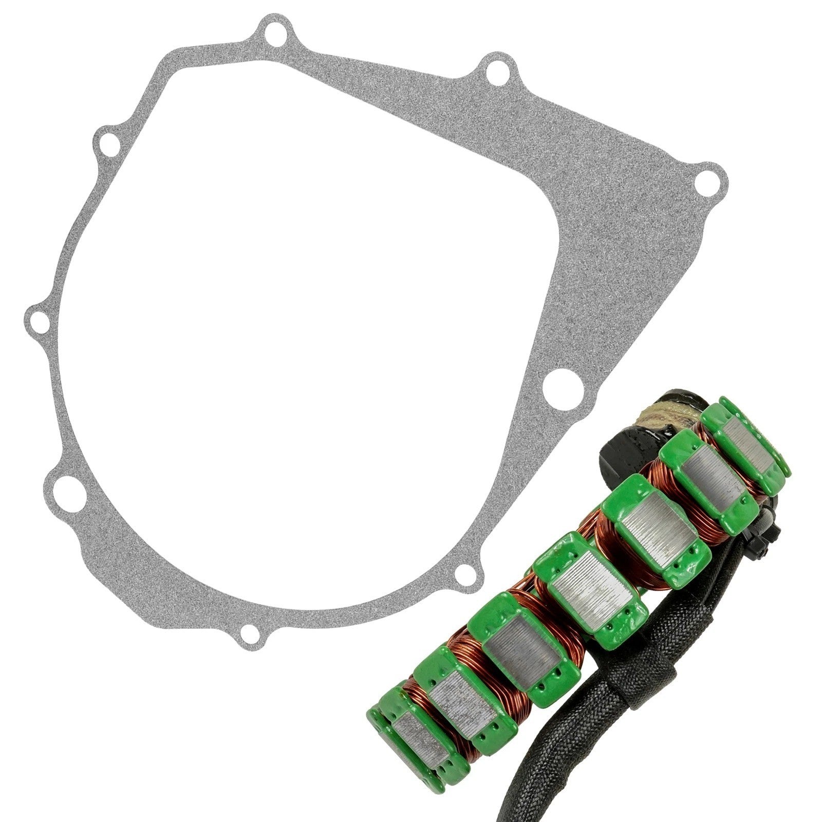 Stator & Gasket for Yamaha Kodiak 400 YFM400FW 4X4 1993 1994 1995 1996 97 1998
