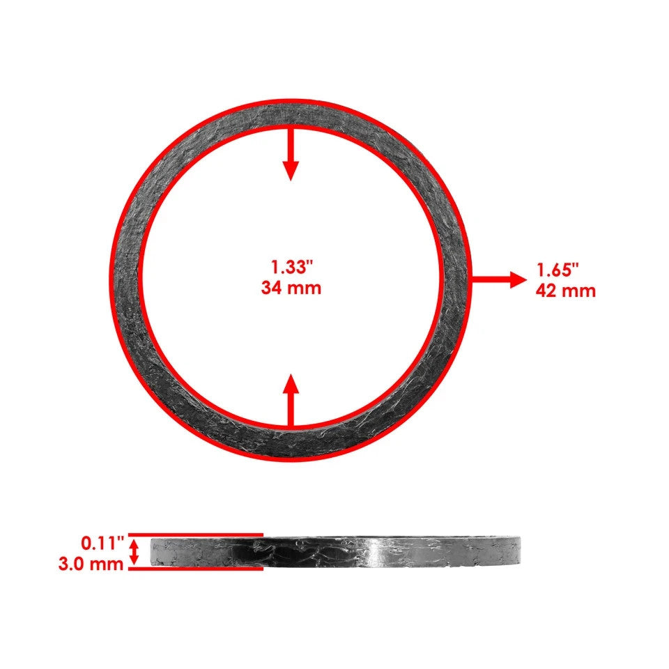 Exhaust Engine Gasket Seal for Arctic Cat 0412-007