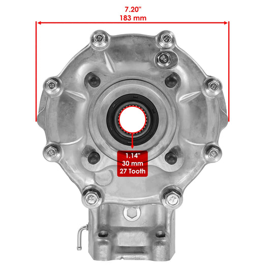 Caltric Rear Differential & Axle For Honda Rancher 350 TRX350FM 4x4 ES 2000-2006