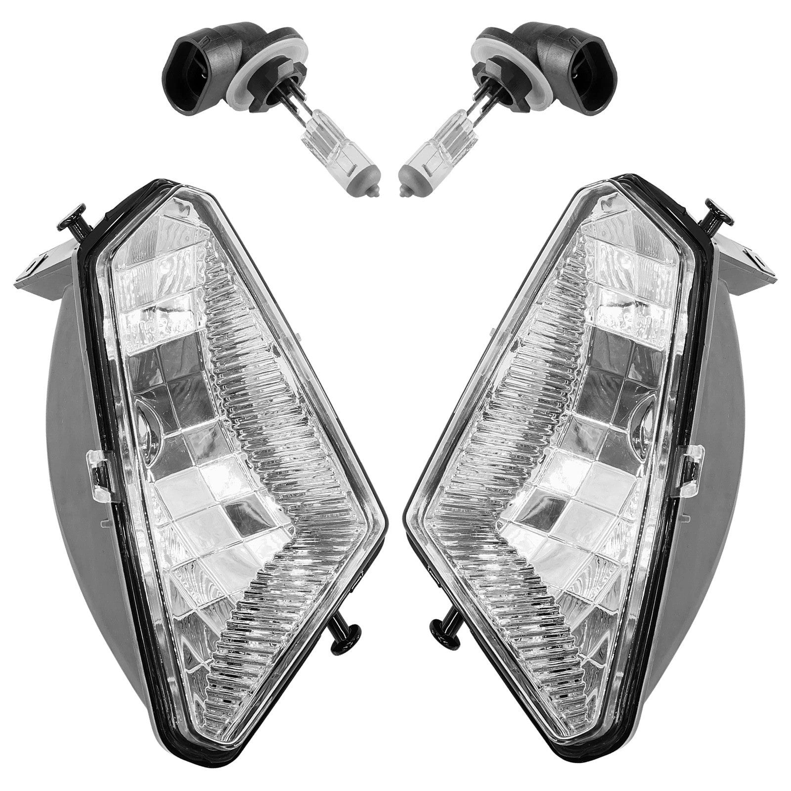 Headlight & Bulb For Polaris Hawkeye 300 4X4 2X4 2006-2011 Left & Right