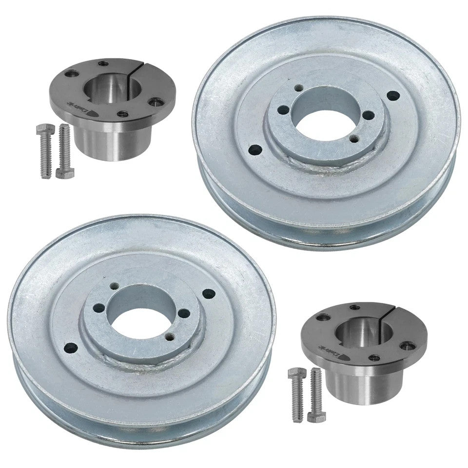 Caltric Deck Pulley & Tapered Hub For Scag SCZ61RD-921FX / SCZ61V-31FX  61"
