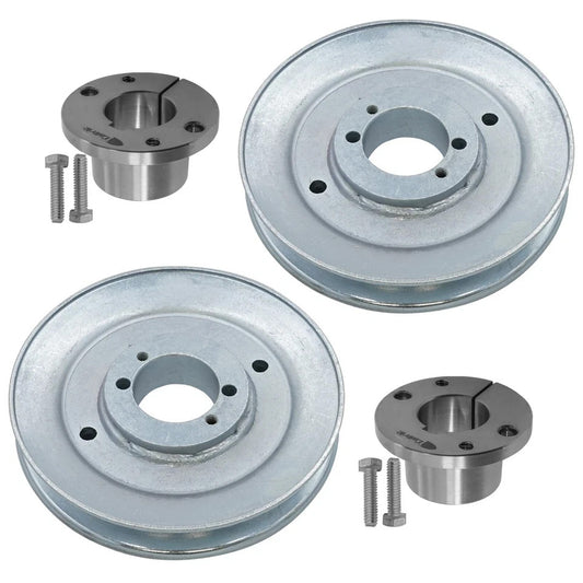 Caltric Deck Pulley & Tapered Hub For Scag SCZ61RD-921FX / SCZ61V-31FX  61"