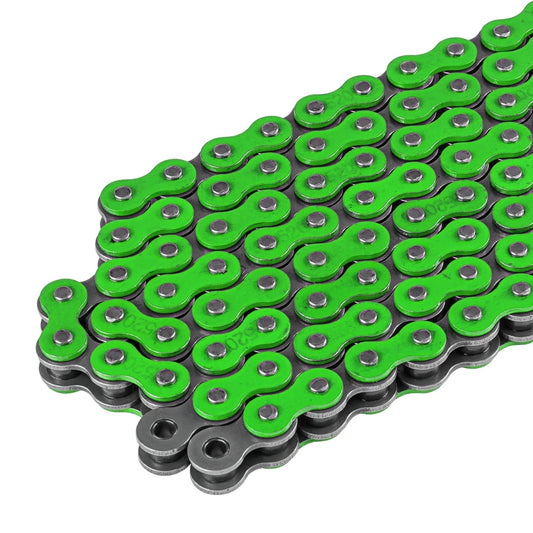 Green Drive Chain for Kawasaki KX250 1979-2007 / KX250F KX250R 2004-2018