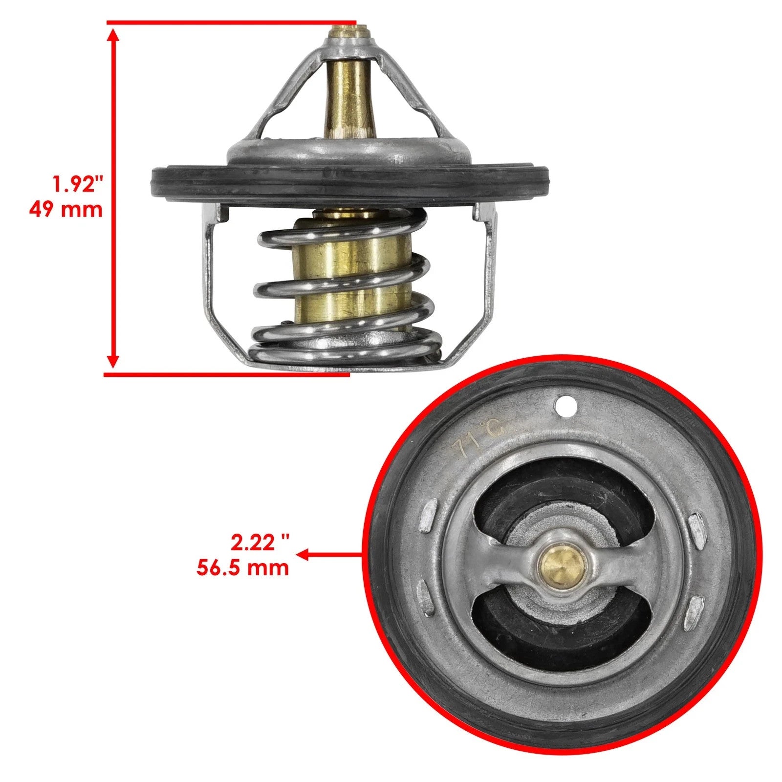 for Yamaha Maxim X 700 XJ700XN XJ700XNC XJ700XS XJ700XSC1985 1986 Thermostat