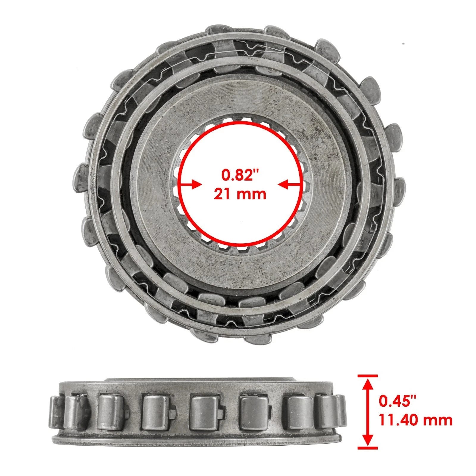 Clutch Housing Drum One Way Bearing Carrier for Kawasaki Bayou 220 KLF220A 88-02
