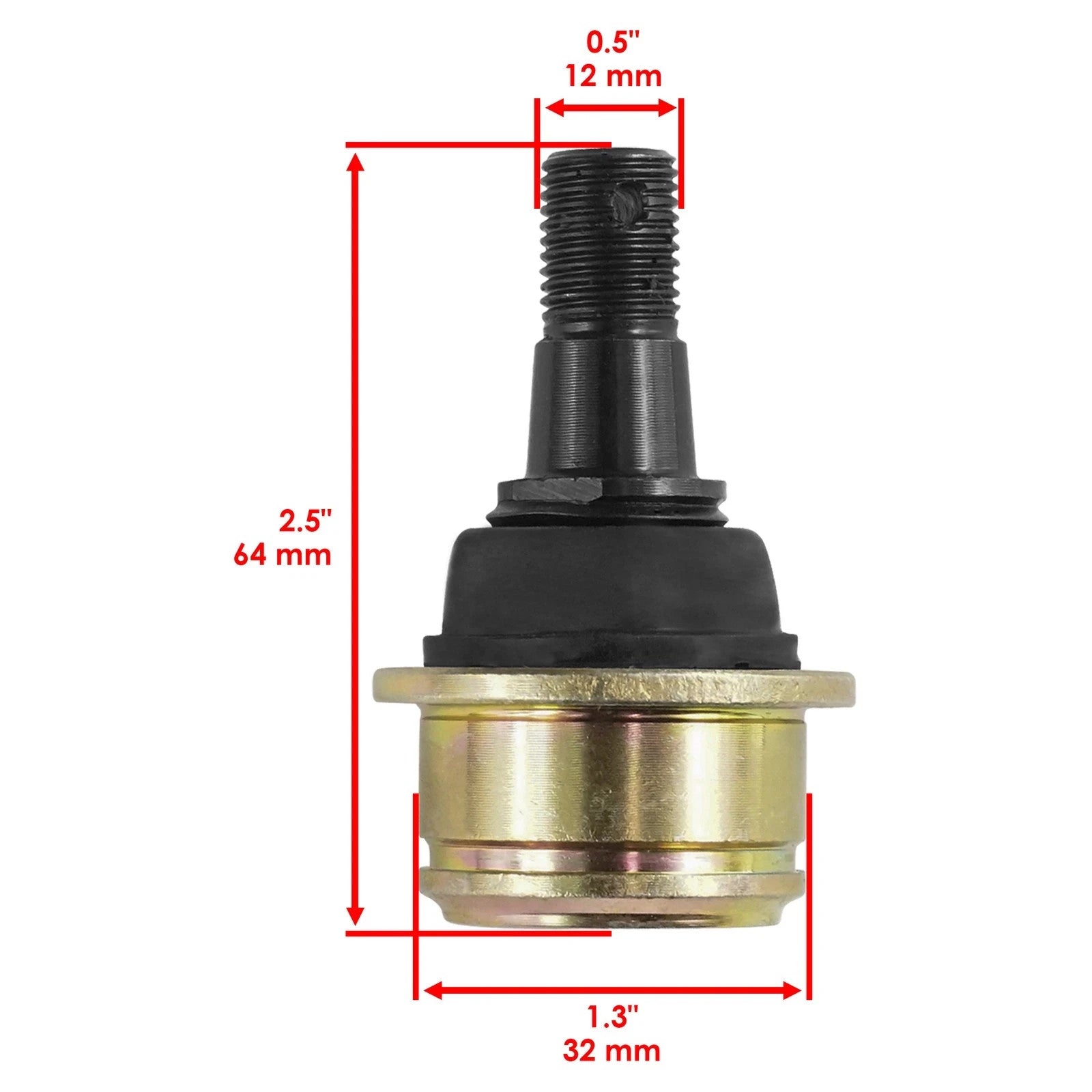 Upper or Lower Ball Joint for Yamaha Rhino 700 YXR700F Fi 2008-2013
