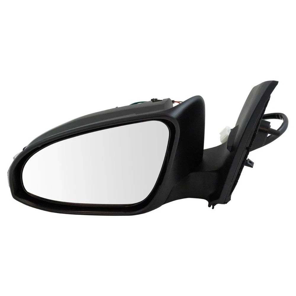 Mirror Power Folding Heated Signal Smooth Black Pair for 2016-2016 Scion iM