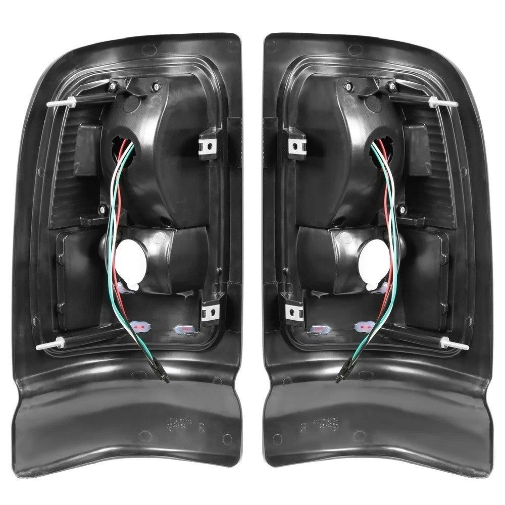 2PCS LED Tube Tail Lights Brake Lamps For 1994-2001 02 Dodge Ram 1500 2500 3500