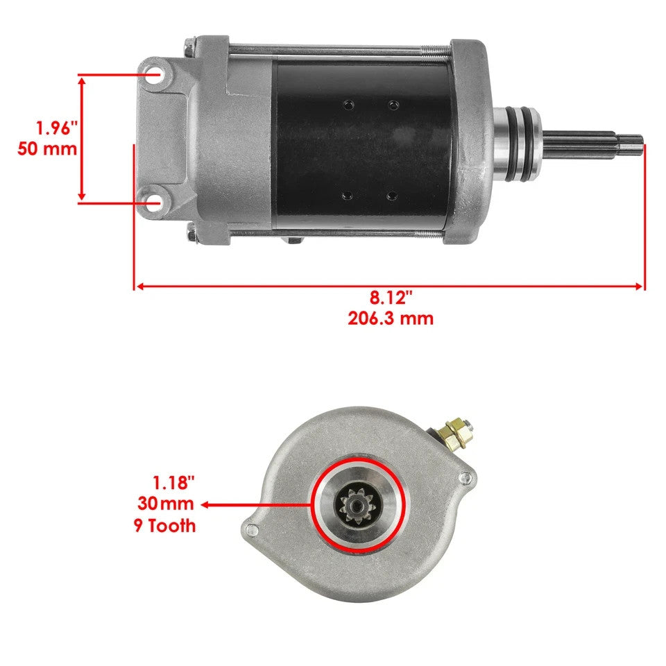 Starter fits Polaris Ranger Crew XP 900 2014 2015 2016-2019 Except Diesel Models
