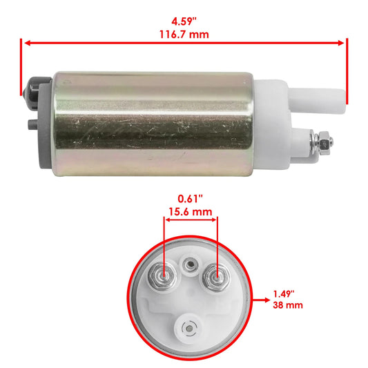 Fuel Pump for Yamaha Outboard 69J-13907-00-00, 69J-13907-01-00, 69J-13907-02-00