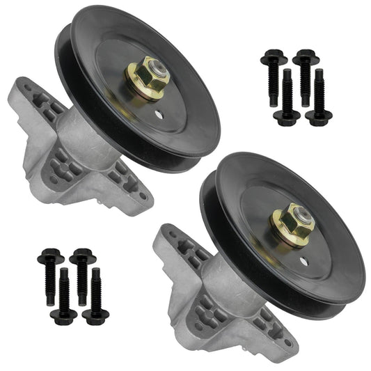 Caltric 618-0324 918-0324 Spindle Assembly with Pulley For MTD Cub Cadet