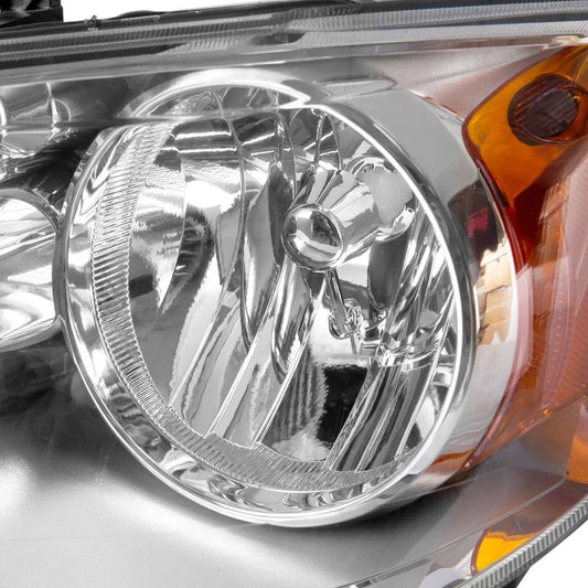 Pair For 2011-2018 Dodge Grand Caravan 2008-2016 Chrysler Town&Country Headlight