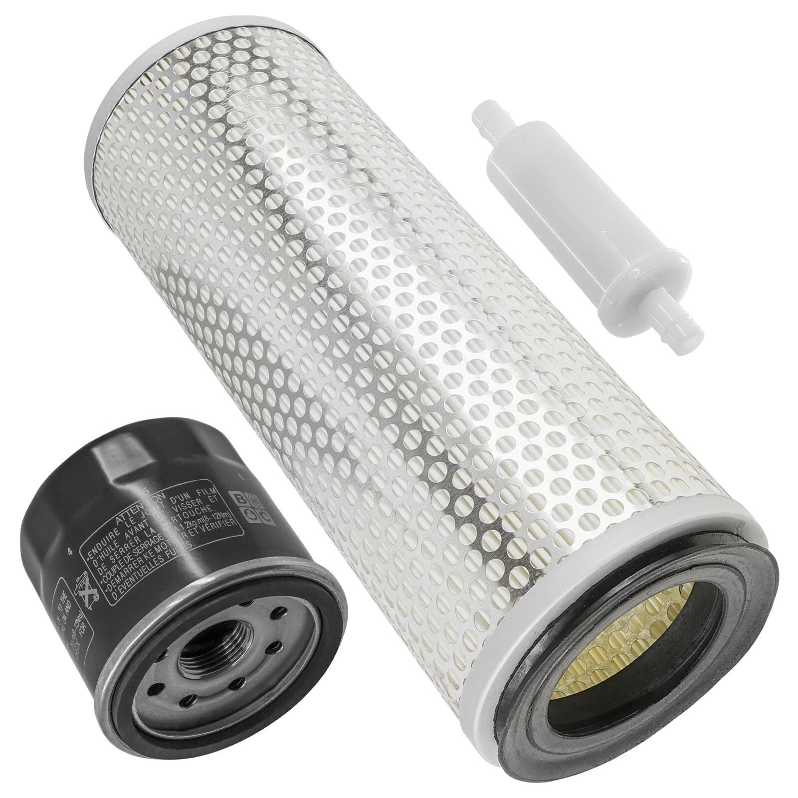 In Line Fuel Oil Air Filter Breather Kit For Polaris Ranger 500 4X4 6X6 2007-13