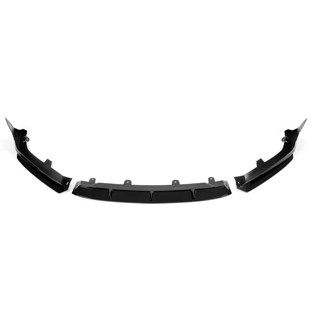 Front Bumper Lip Splitter YF Style Glossy Black For 2018 2019 2020 Honda Accord