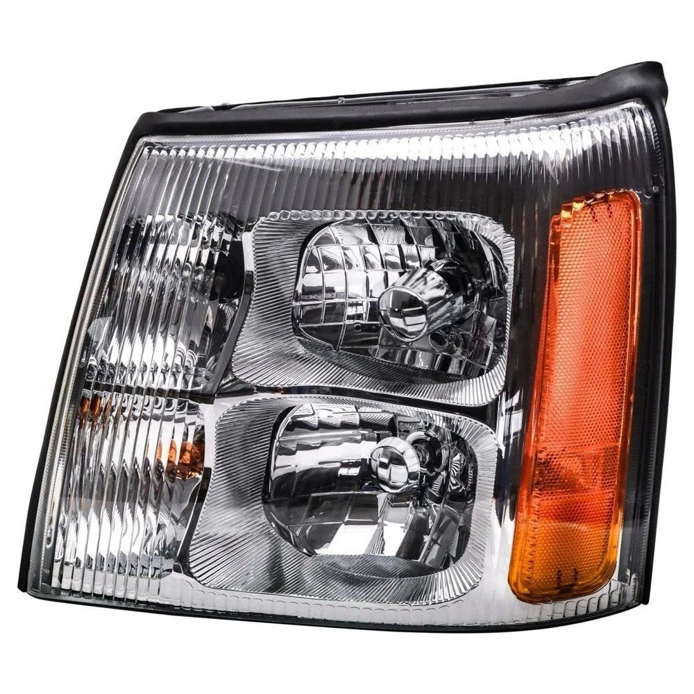 Headlight Assembly Set Fits 03-06 Cadillac Escalade Escalade ESV Escalade EXT