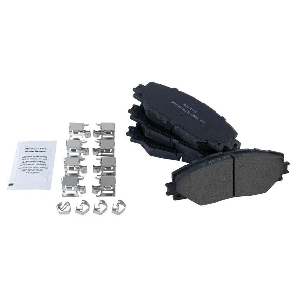 Front and Rear Brake Pad & Rotor Kit Fits 2011-2016 Scion tC