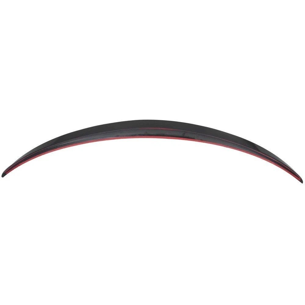 Rear Trunk Spoiler Lip For 2015-21 Mercedes W205 C200 C300 Gloss Black AMG Style