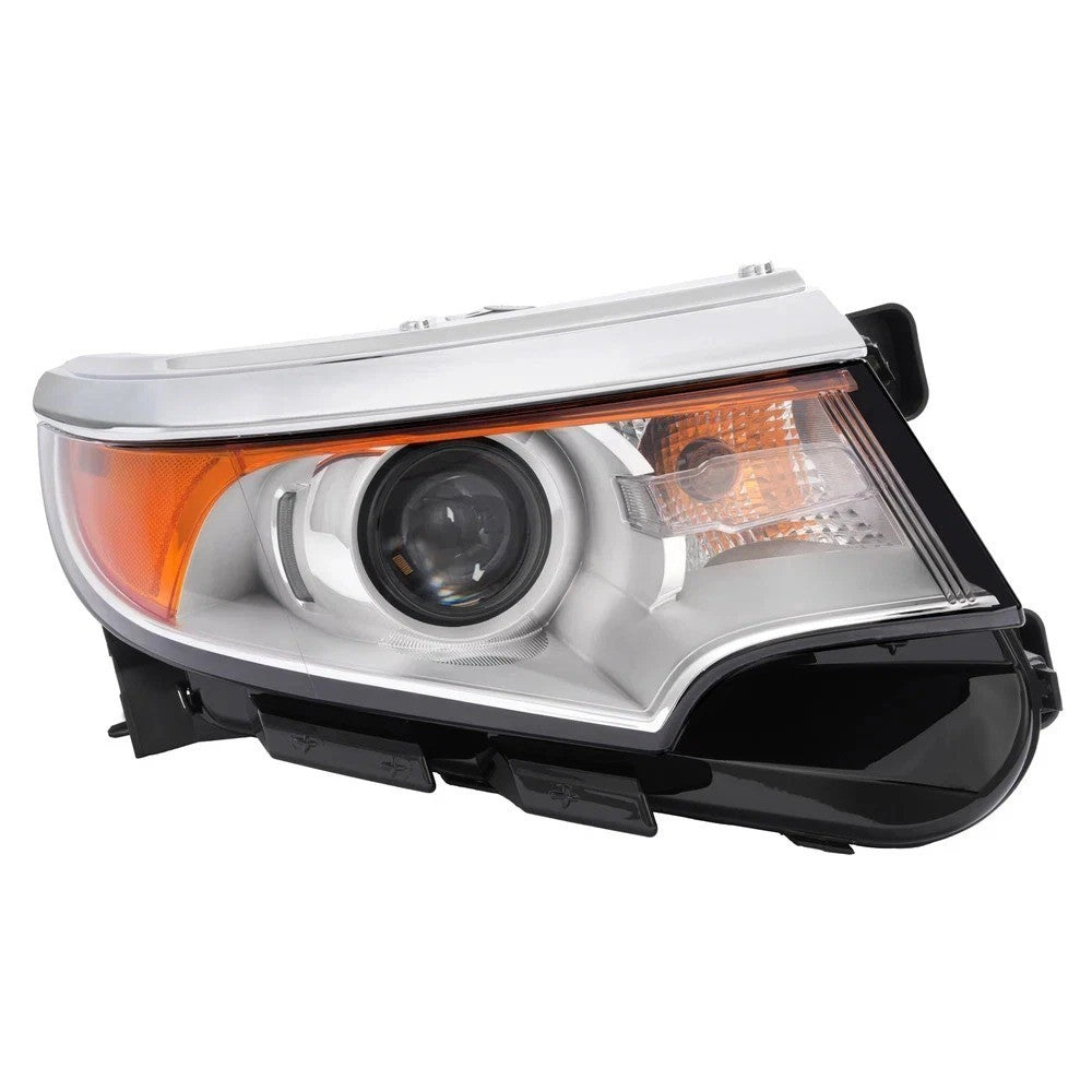 For Ford Edge 2011-2013 2014 Halogen Projector Headlight Headlamp 5 Pin Right