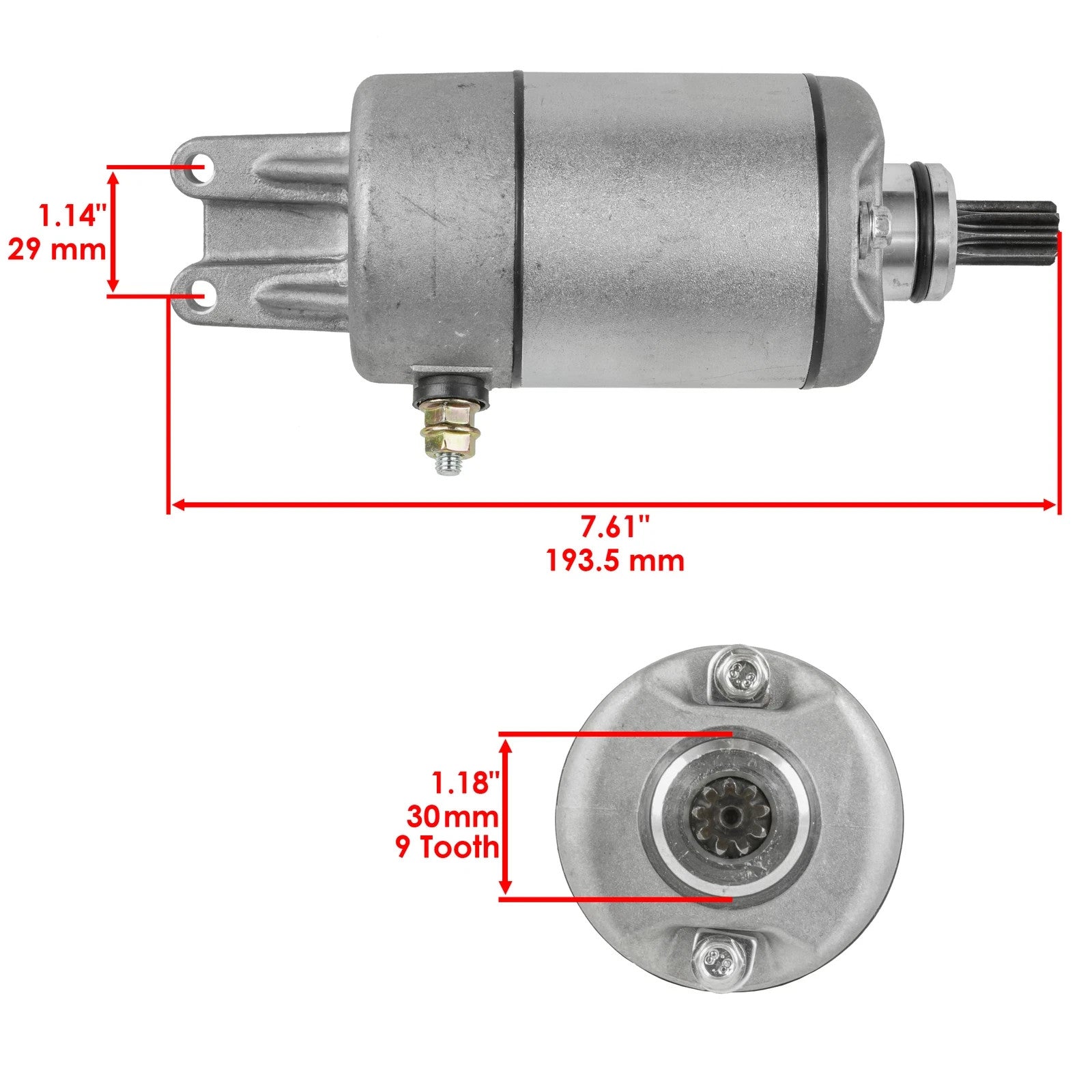 Starter for Can Am Outlander L 450 570 / L Max 450 570 4X4 EFI 2015-2016