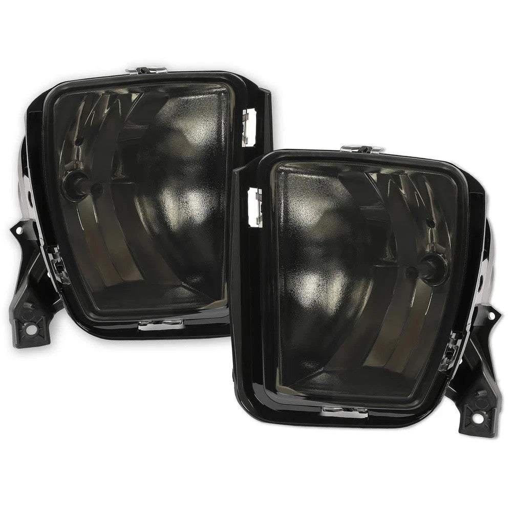 Fog Lights Driving Bumper Lamps W/Bulbs Left+Right For Dodge Ram 1500 2013-2018