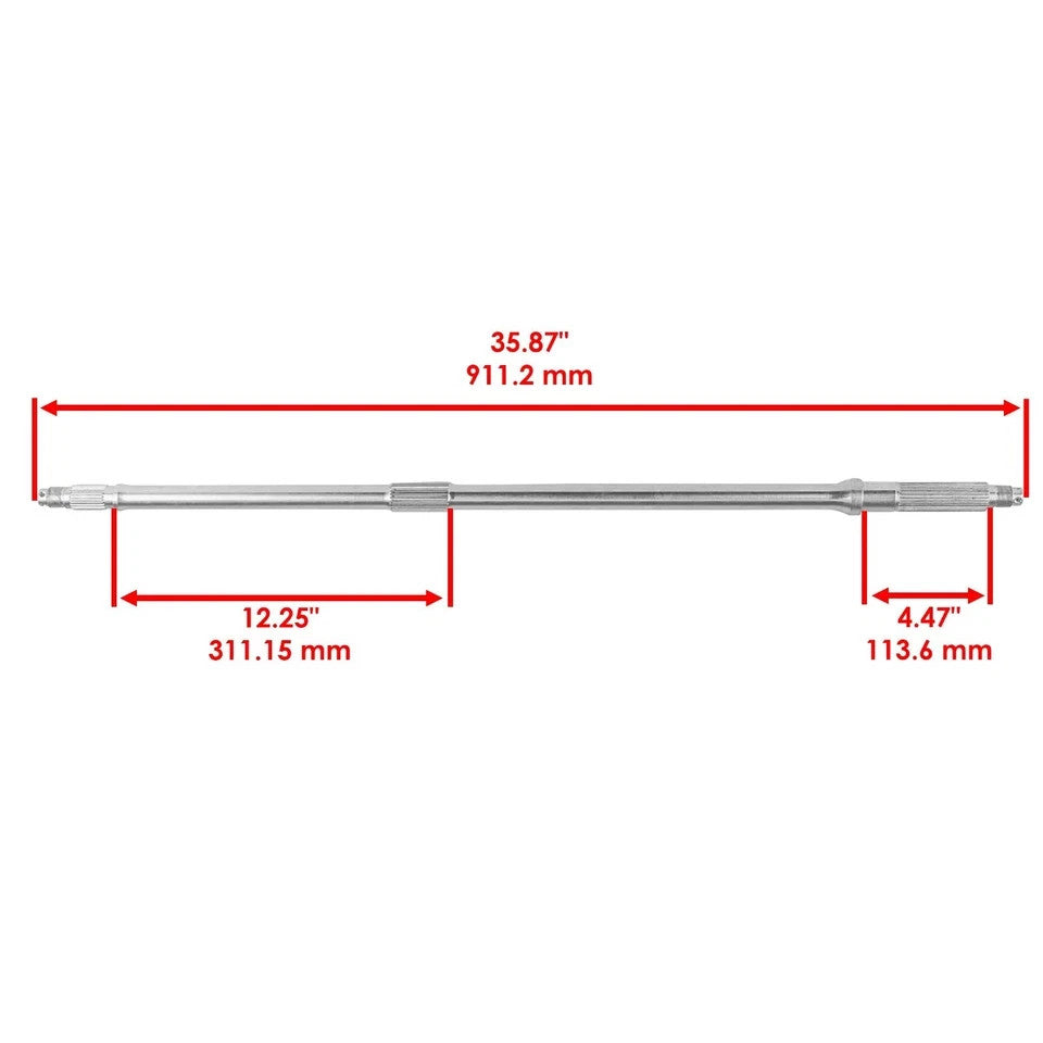 Complete Rear Differential Axle for Honda TRX450 S Foreman 450 4X4 S 1998-2001