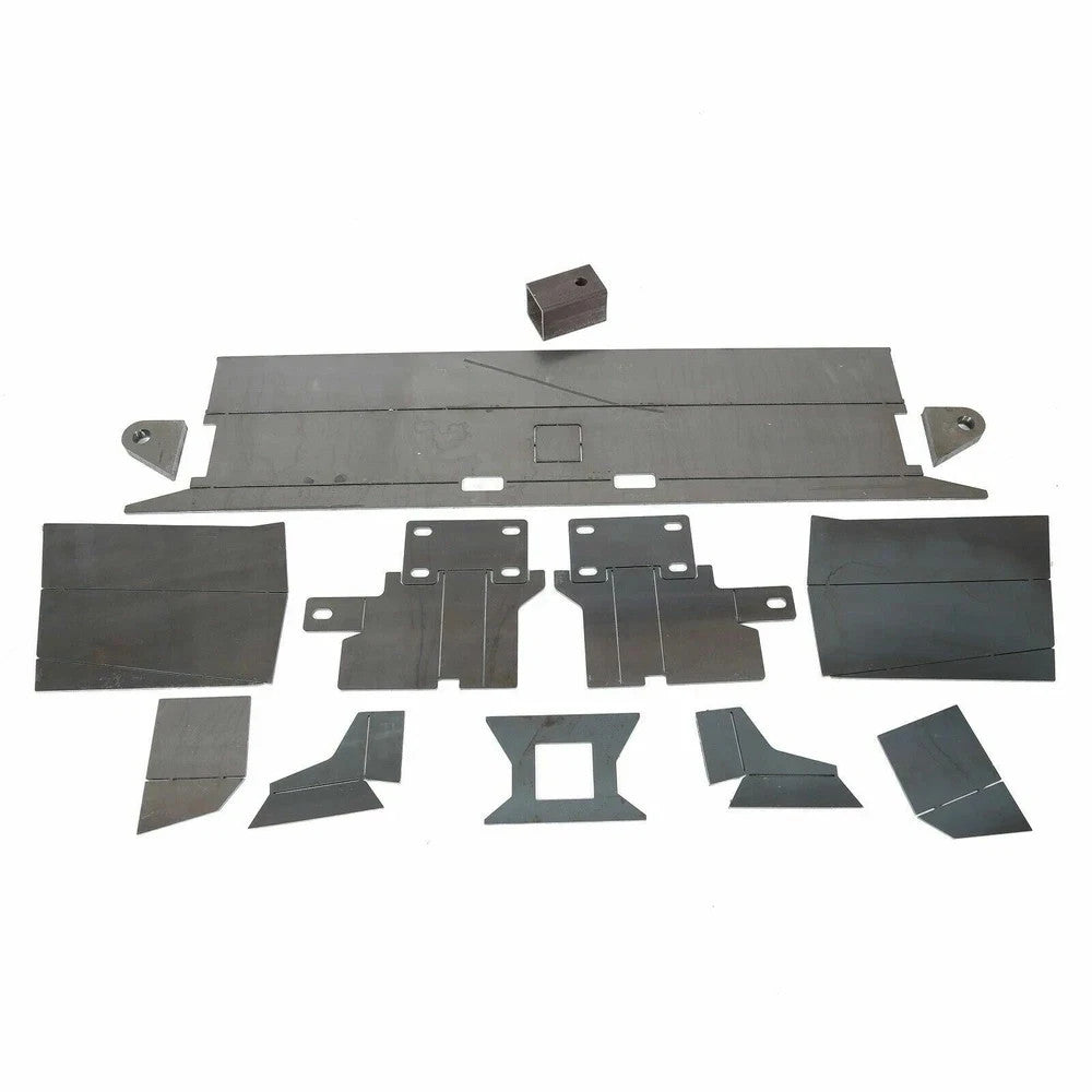 DIY Front & Rear Bumper Kit Bare Metal For 1984-2001 Jeep Cherokee XJ New