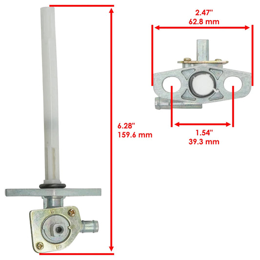 Fuel Valve And Lever Petcock For Honda Foreman Rubicon 500 TRX500FA 2001-2004
