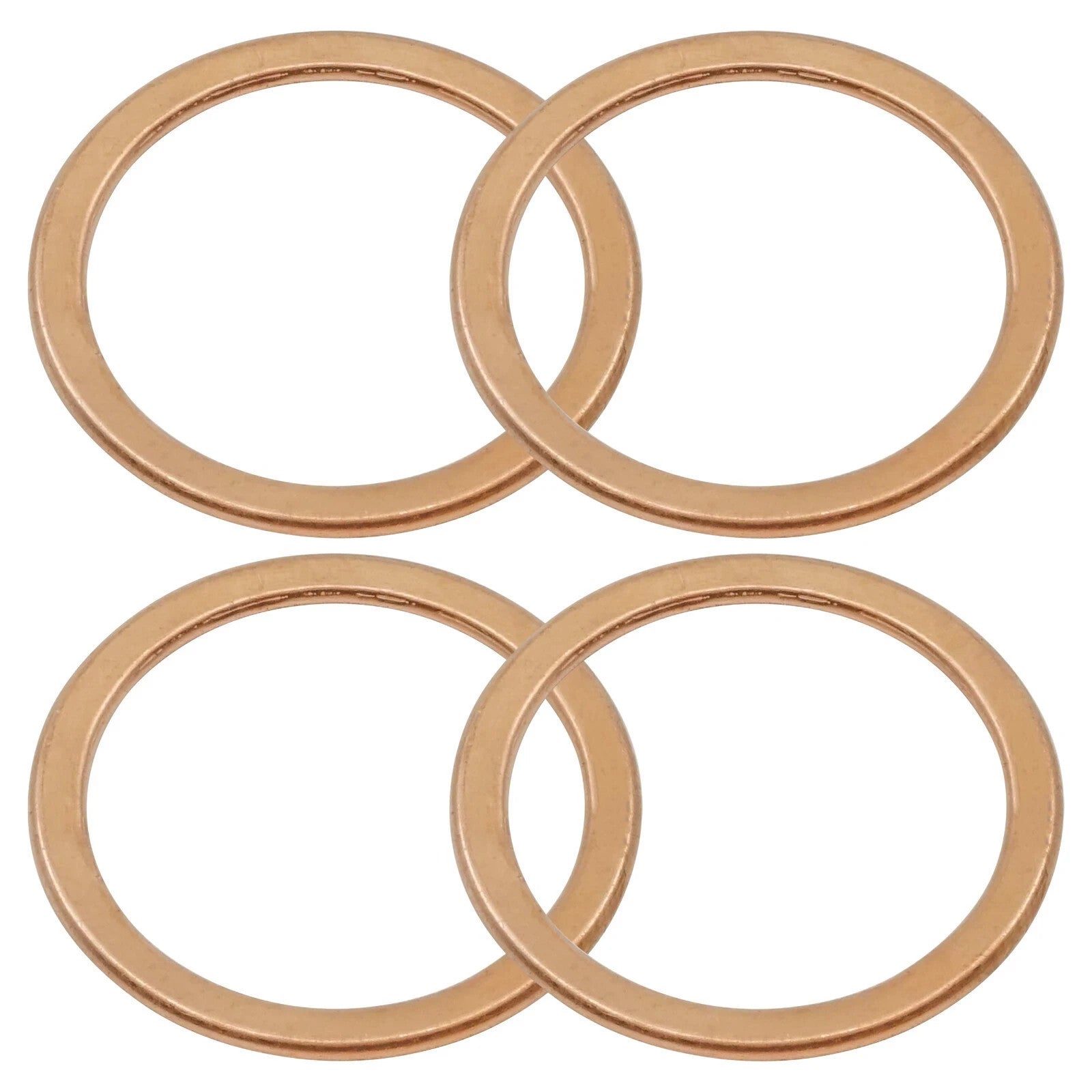 4 Exhaust Pipe Gaskets for Kawasaki ZR7S ZR750 2000 2001 2002 2003 2004 2005