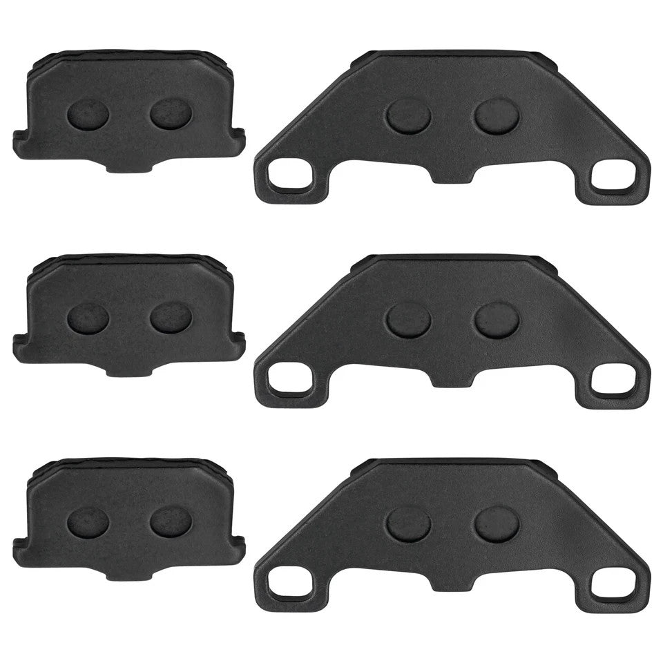 Front and Rear Brake Pads for Kawasaki ZX600 Ninja 600R 600RX 1985 1986 1987