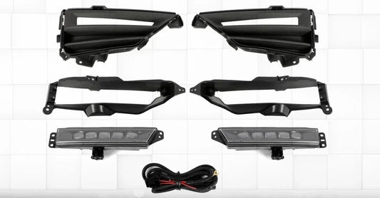 HECASA LED Fog Lights Bumper Lamps w/wiring For 2020-2022 Honda CR-V CRV PAIR