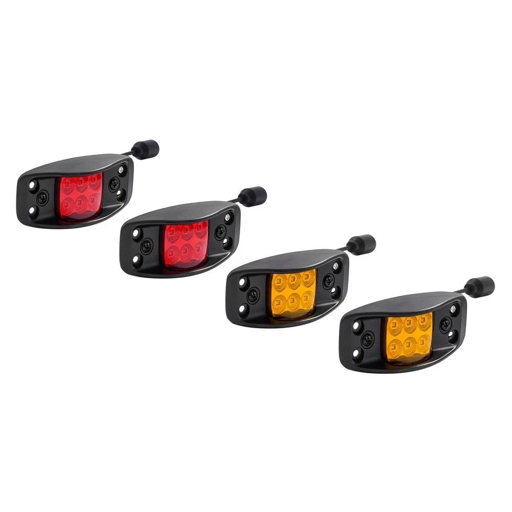 For HMMWV HUMVEE M35A2 2 1/2 Ton 5 Ton Military Trucks 6 LED Side Marker Lights