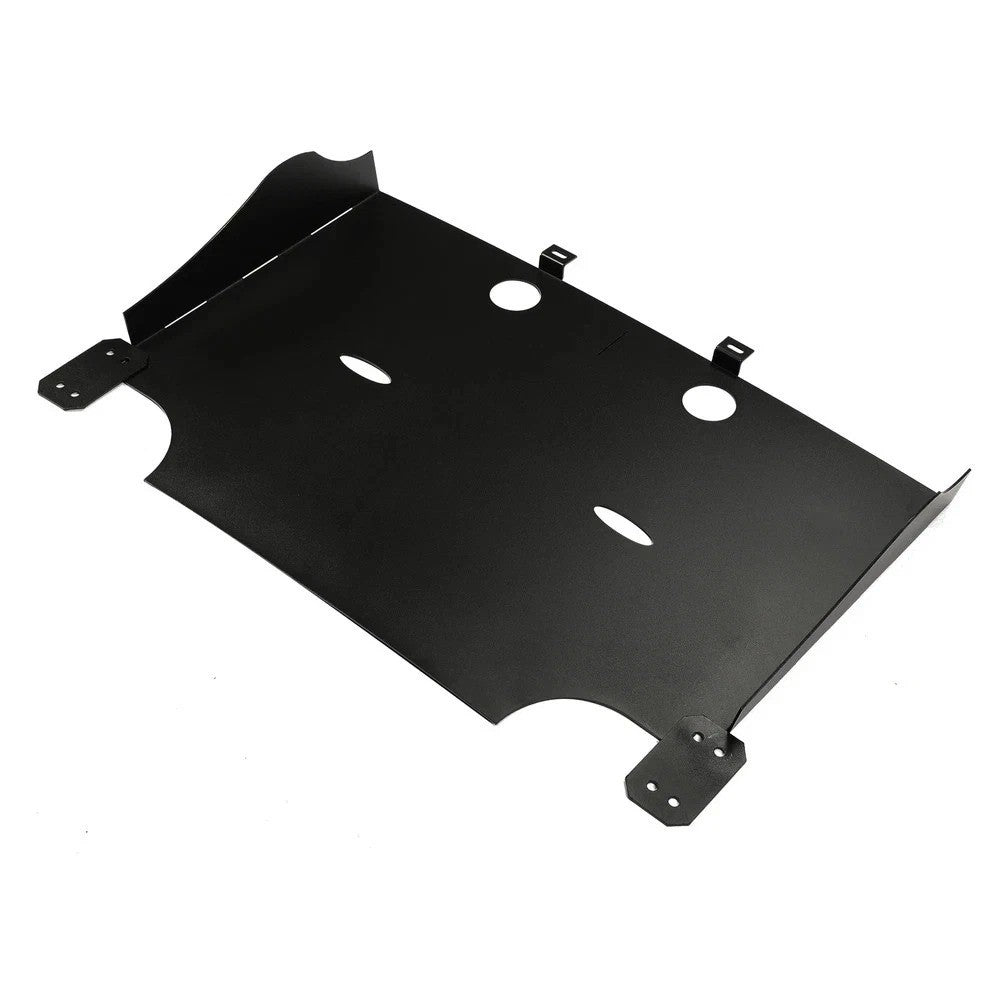 Powder-Coated Black Rear Skid Plate For Ford F150 2.7L & 3.5L Ecoboost 2015-2024